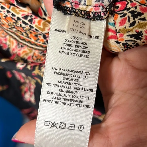 Free People Stevie printed tunic dress in multi size XSmall - Picture 5 of 8